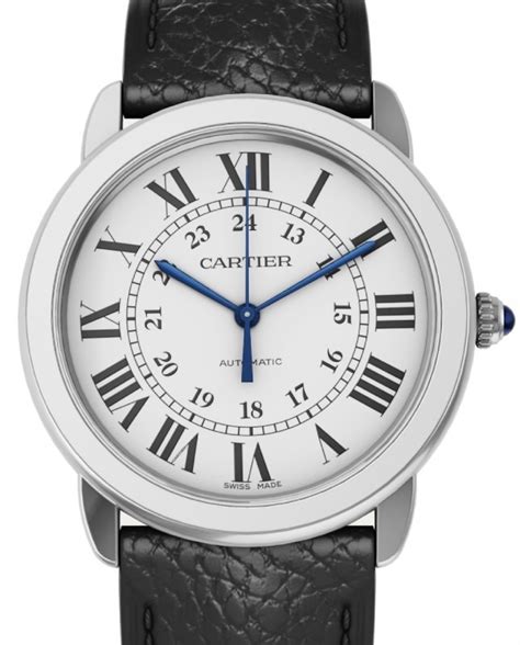 cartier ronde solo 36mm automatic.